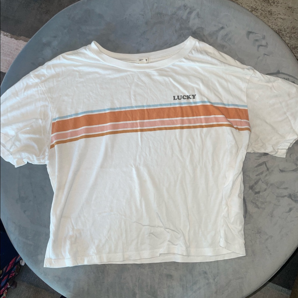 GARAGE CROPPED LOGO TEE